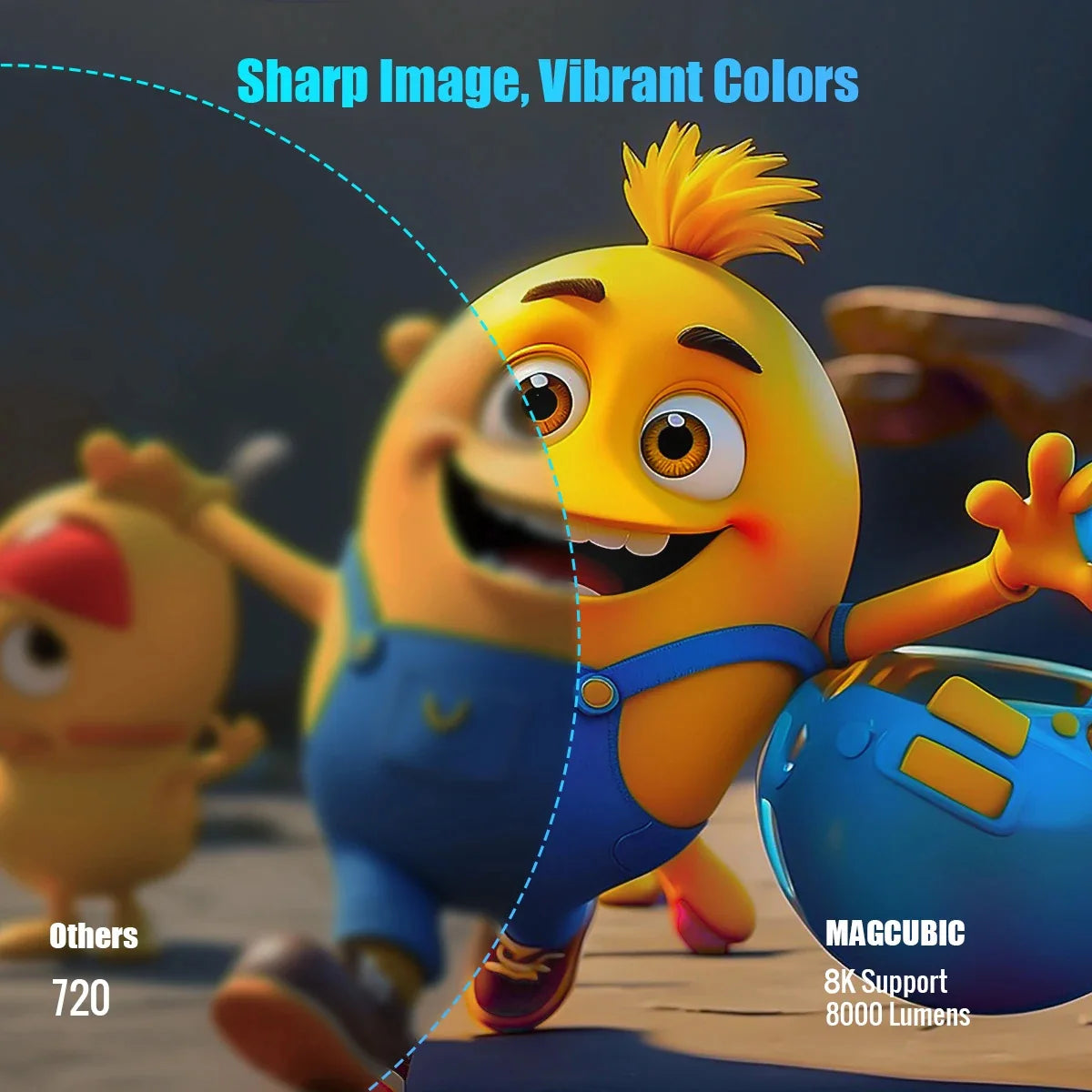 PROYECTOR PORTATIL DE CINE EN CASA 🎬Nova Vision™ Projector 2026