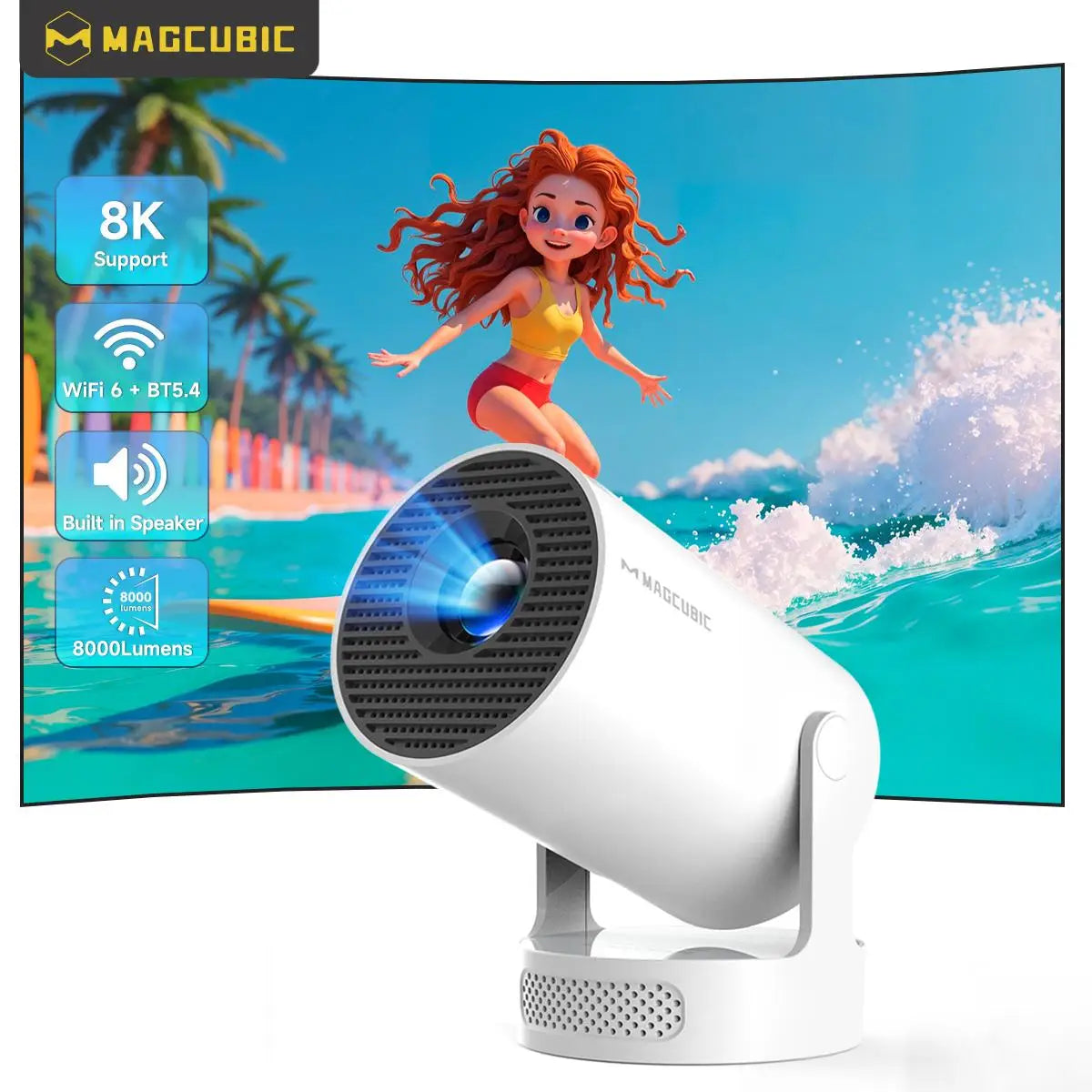 PROYECTOR PORTATIL DE CINE EN CASA 🎬Nova Vision™ Projector 2026
