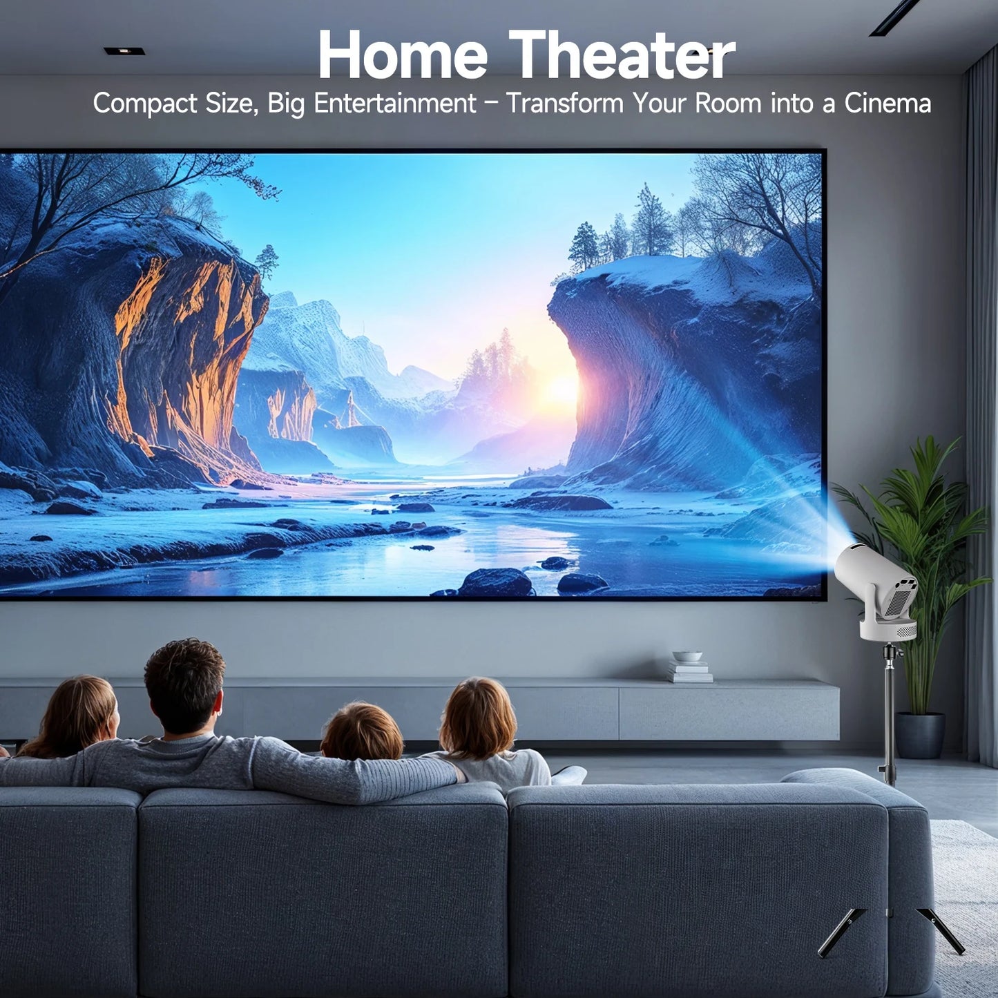 PROYECTOR PORTATIL DE CINE EN CASA 🎬Nova Vision™ Projector 2026