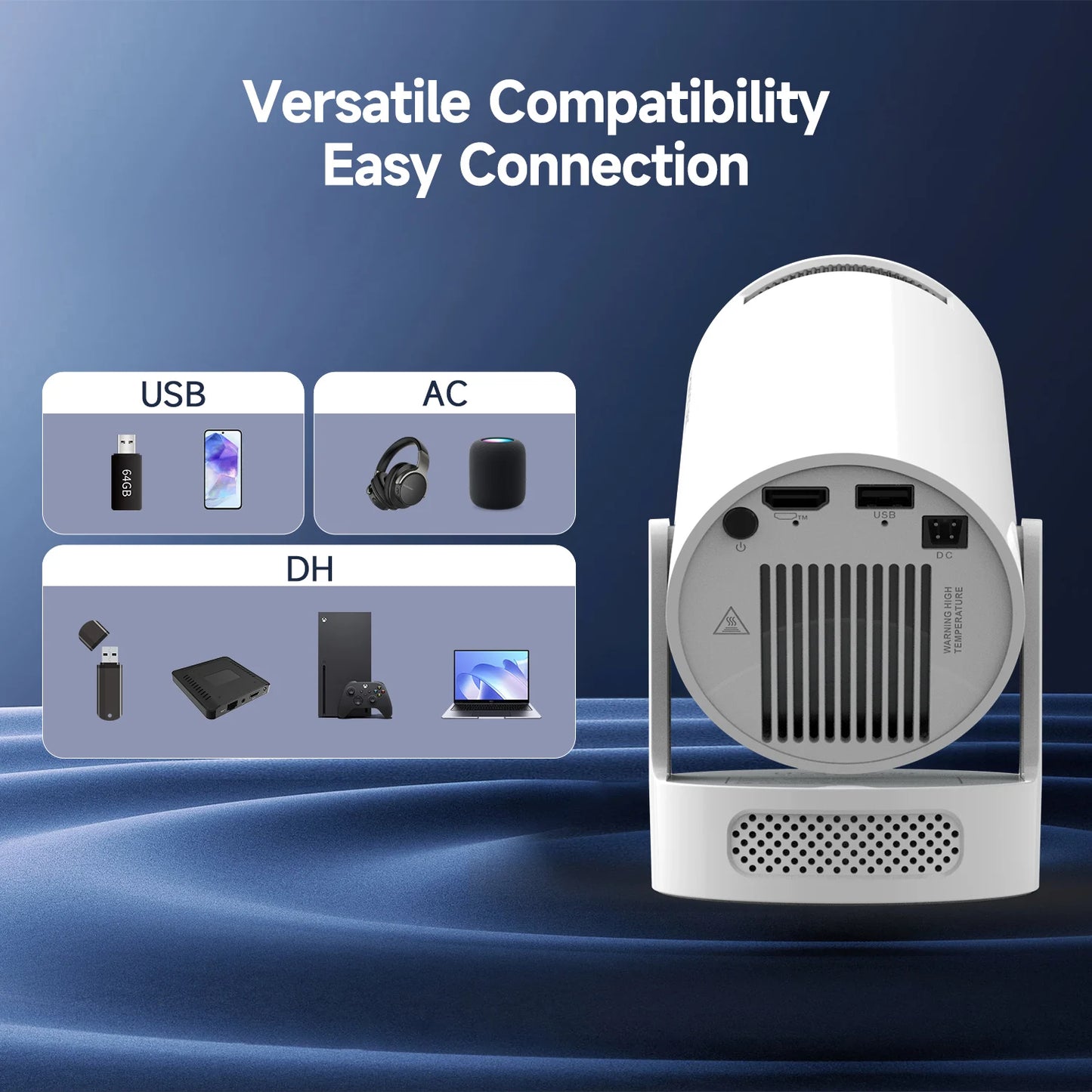 PROYECTOR PORTATIL DE CINE EN CASA 🎬Nova Vision™ Projector 2026